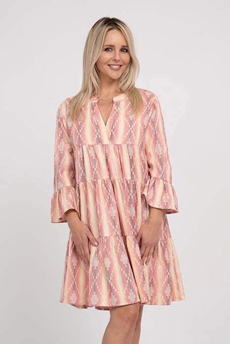 AIDIN DRESS SUGAR CORAL 1