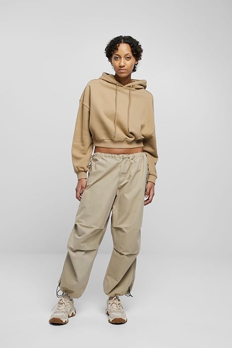 LADIES CROPPED HEAVY HOODY WARMSAND 3