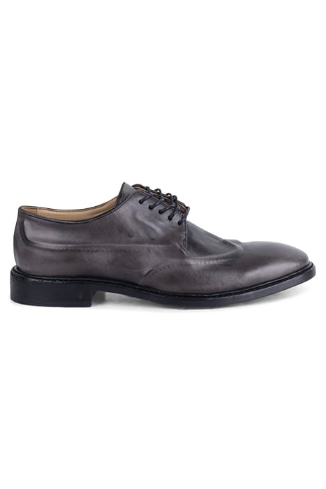 FLEETWOOD GHOSTED WINGTIP DERBY IRON GREY 1