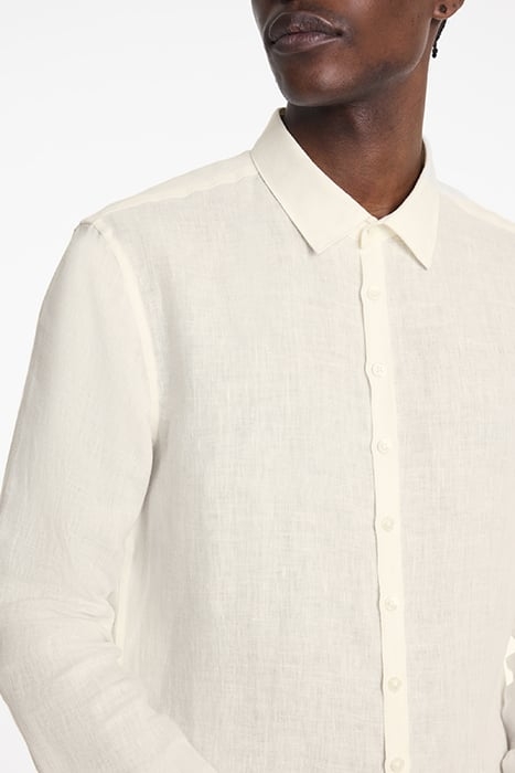 BUCKS MULTI BUTTON SLIM FIT SHIRT WHITE 3