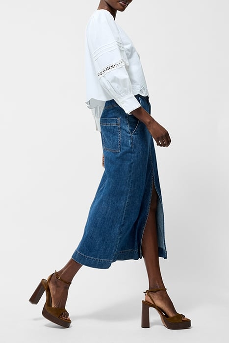 BRODERIE BORDER TOP SZ18 LINEN WHITE 4