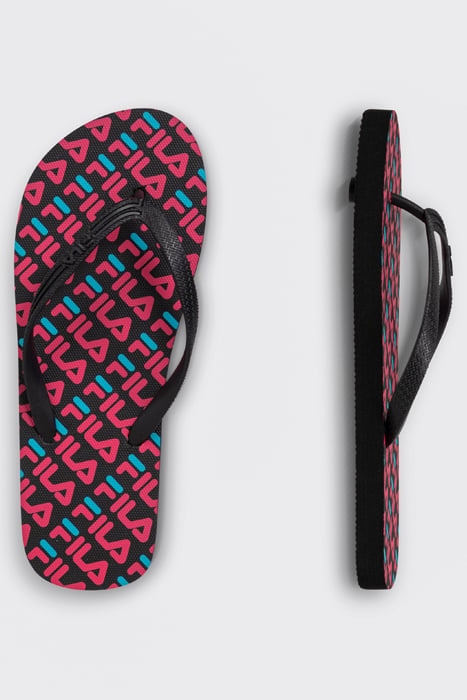 TROY LOGO SLIPPER WMN BLACK 3