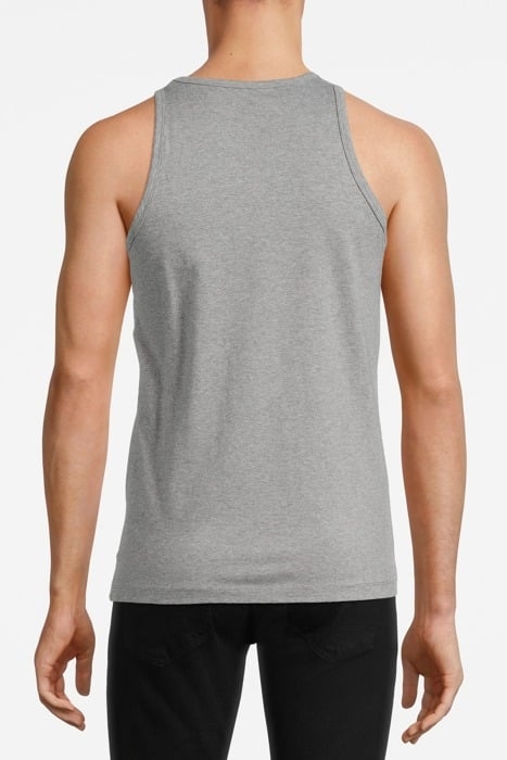 AARON 3 PACK VEST JET BLACK/ MID GREY MARL/ WHITE 2