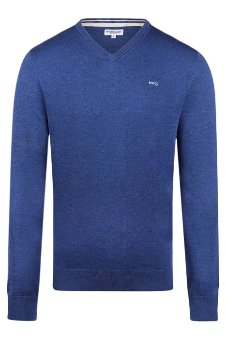 V-NECK SWEATER ROYAL BLUE 4