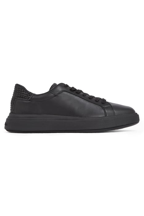 LOW TOP LACE UP WOVEN TRIPLE BLACK 1