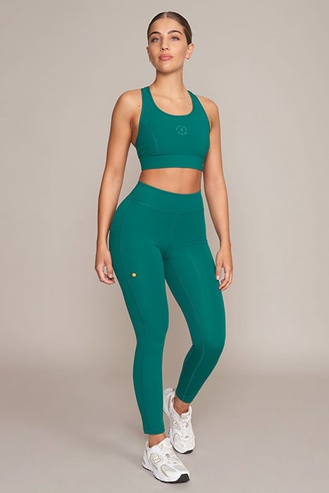 NADIA - WOMEN'S LOW SUPPORT BRA GREEN 3