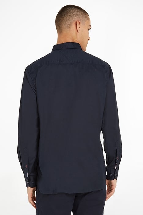 CORE FLEX POPLIN REGULAR FIT CASUAL SHIRT MARINE 2