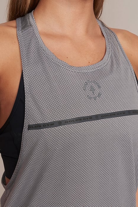 MARY LOU - WOMEN'S LOOSE-FIT TANK TOP GREY 4