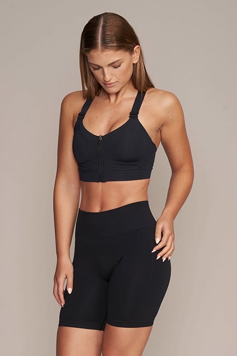 GEENA - WOMEN'S HIGH SUPPORT BRA BLACK 1