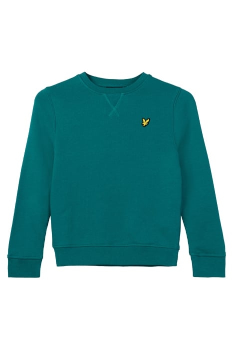 CREW NECK SWEATSHIRT COURT GREEN 1
