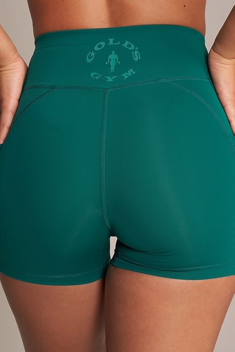 JANE - WOMEN'S HIGH WAIST SHORTY GREEN 4