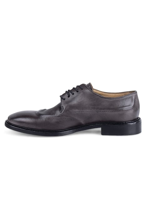 FLEETWOOD GHOSTED WINGTIP DERBY IRON GREY 3