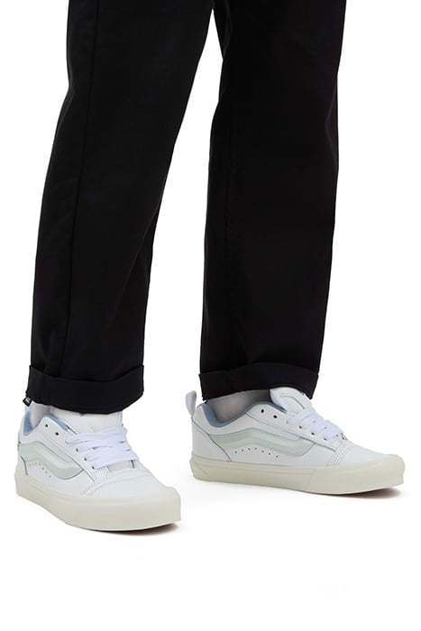 KNU SKOOL PREMIUM LEATHER DUSTY BLUE 2