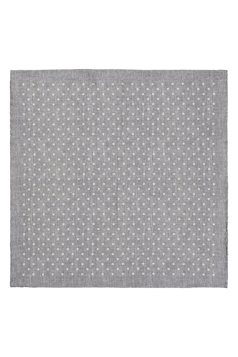 GREY DOUBLE-SIDED POCKET SQUARE 3
