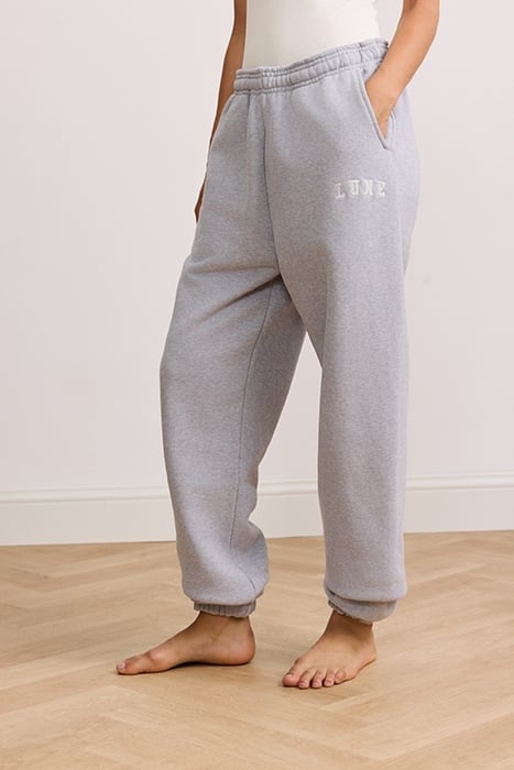 ZOE LOGO PANTS GREY MELANGE 1