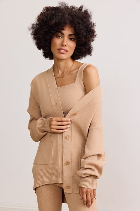 OLLY CARDIGAN CAMEL 2