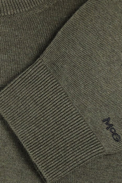 C-NECK SWEATER OLIVE 7
