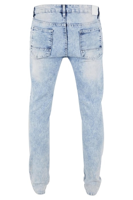 STRETCH SIGNATURE DENIM LT.SAND BLUE 5