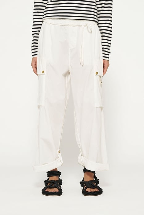 LOOSE UTILITY PANTS ECRU 1