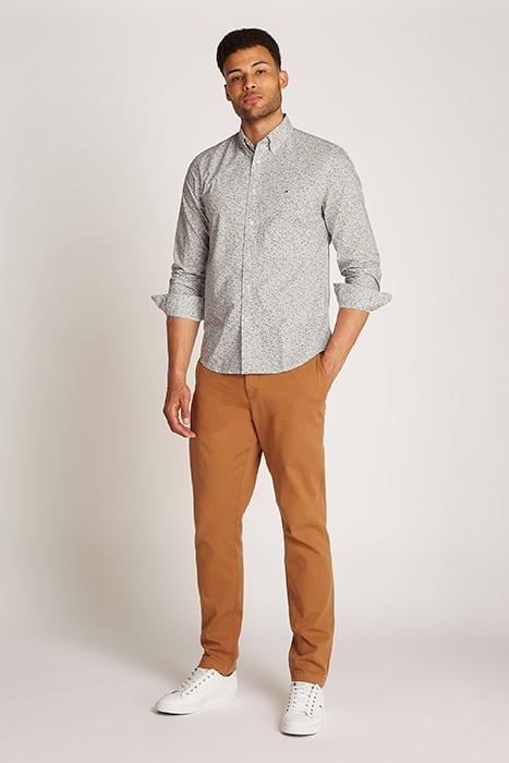 SLIM FIT CASUAL SHIRT IVORY PETAL NIGHT SKY 3