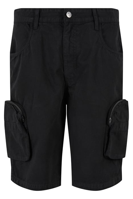 BAGGY CARGO SHORTS BLACK 4