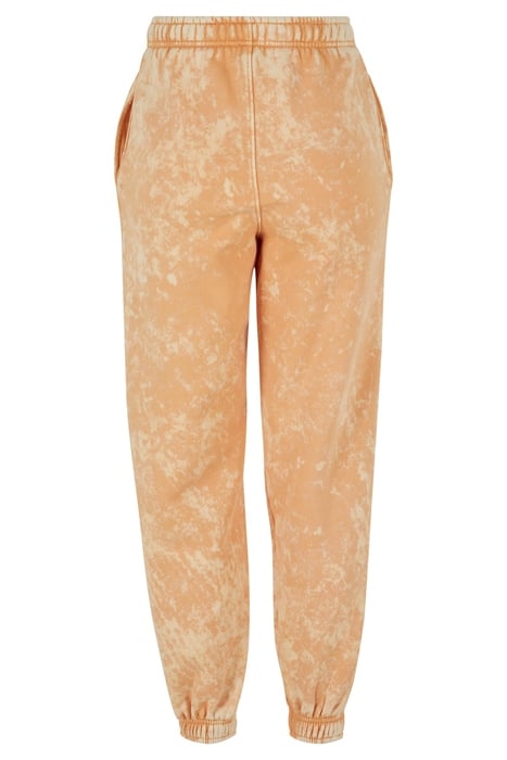 LADIES TOWEL WASHED SWEAT PANTS PALEORANGE 5