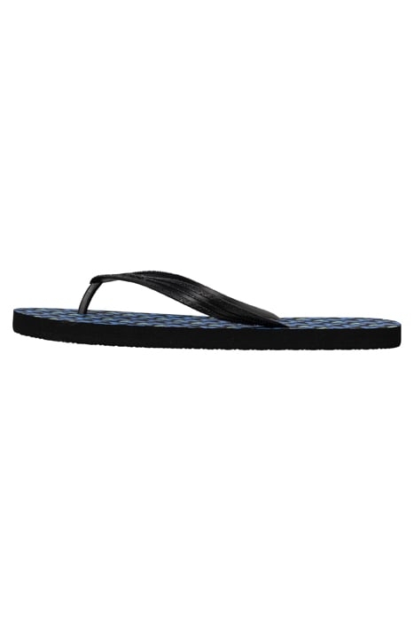 TROY LOGO SLIPPER BLACK 1