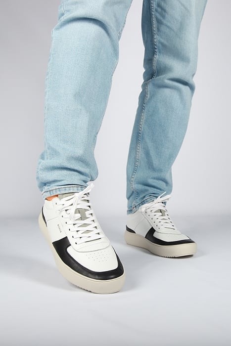 RADLEY - BG166 WHITE BLACK - SNEAKER (MID) WHITE BLACK 4