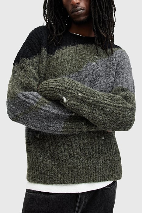 SUR CREW GREEN/BLACK 6