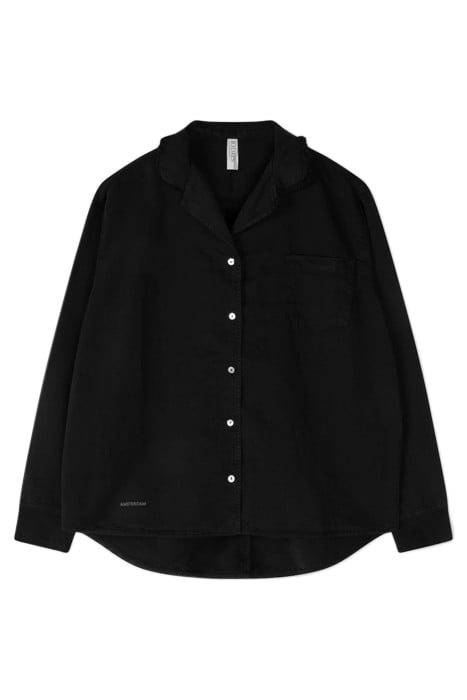 WOVEN SHIRT BLACK 4