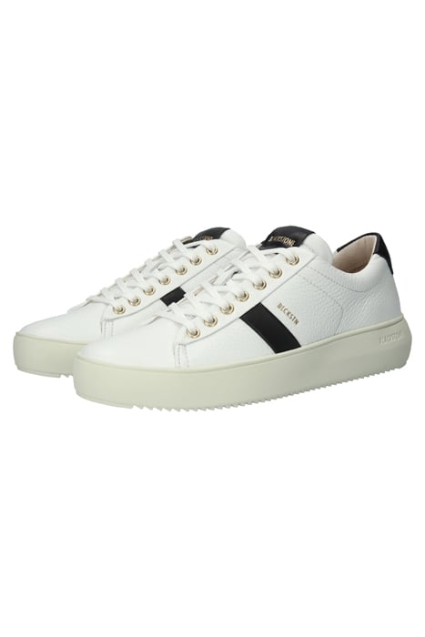 RYDER - BL220 WHITE BLACK - SNEAKER (LOW) WHITE BLACK 6