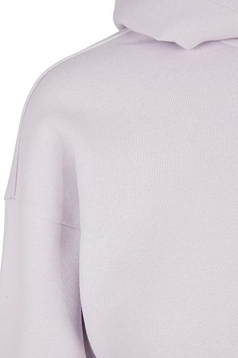 LADIES SHORT OVERSIZED SWEAT HOODY SOFTLILAC 8