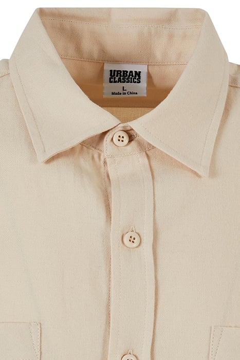 FLANELL SHIRT SAND/SAND 8