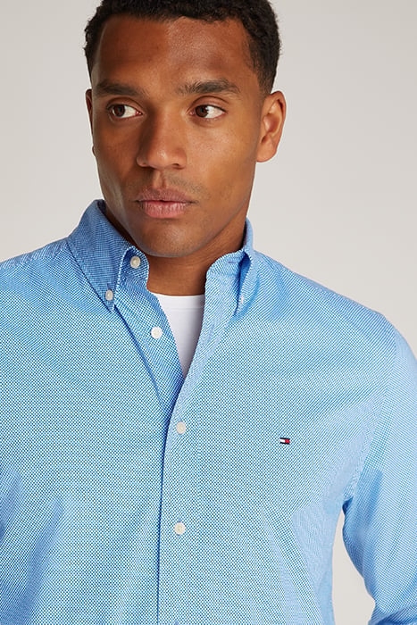 FLEX POPLIN REGULAR FIT CASUAL SHIRT NIGHT SKY BLUE 6