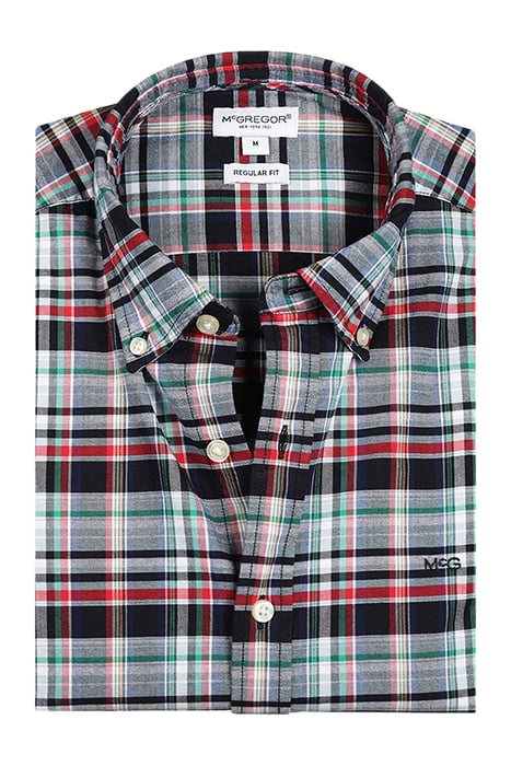 SUMMER CHECK SHIRT NAVY 3