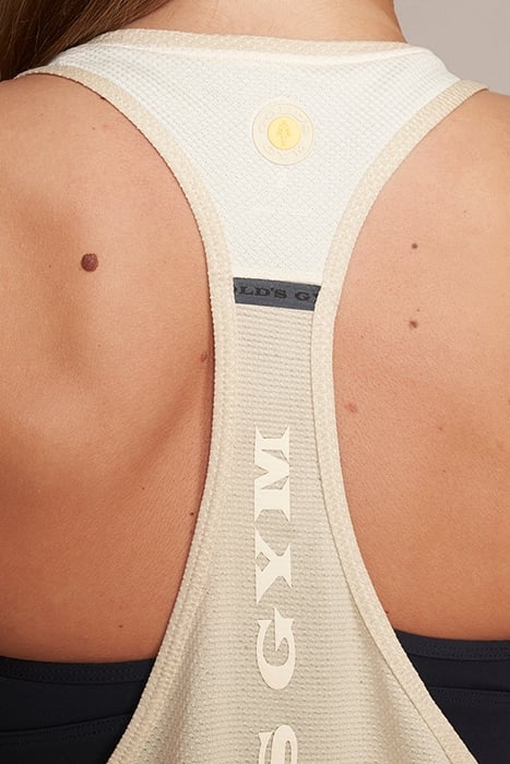 MARY LOU - WOMEN'S LOOSE-FIT TANK TOP CREME 5