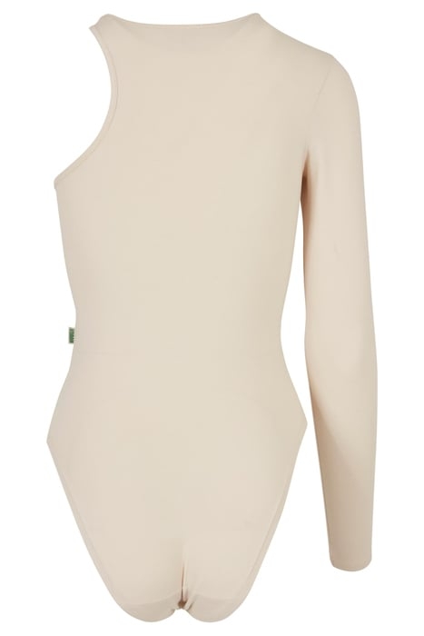 LADIES ORGANIC STRETCH ASYMMETRIC BODY WHITESAND 5