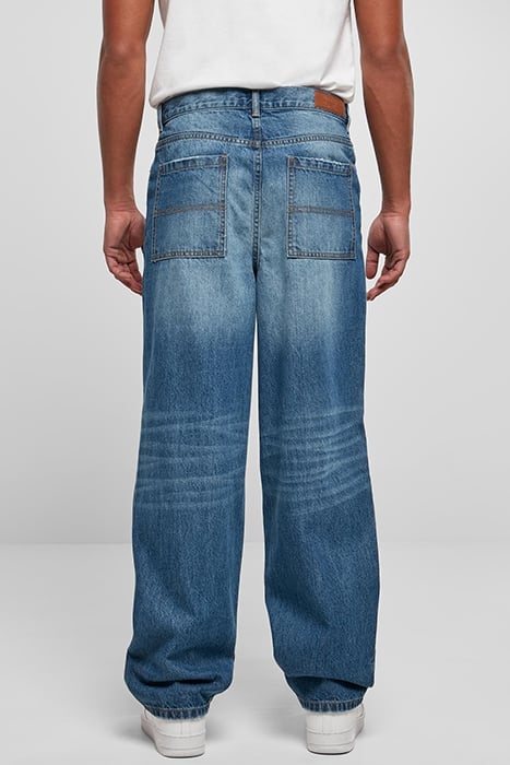 DISTRESSED 90‘S JEANS MID DEEPBLUE DESTROYED WASHED 2