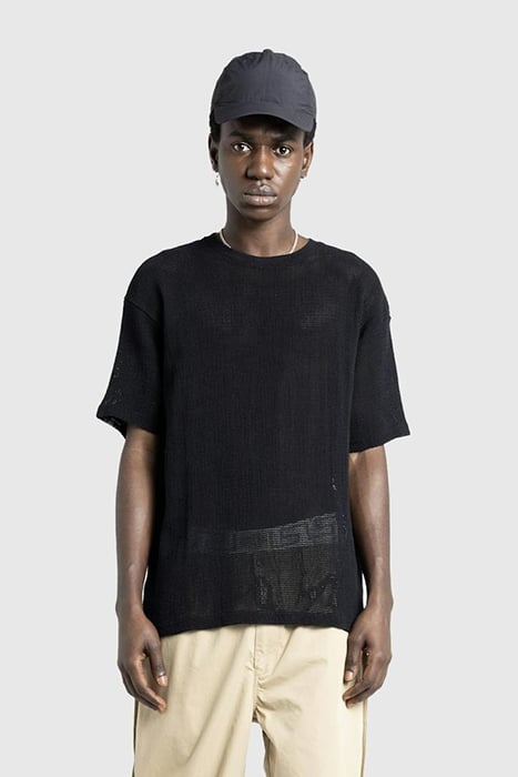 HIGHSNOBIETY HS05 – PIGMENT DYED MESH T-SHIRT BLACK 1
