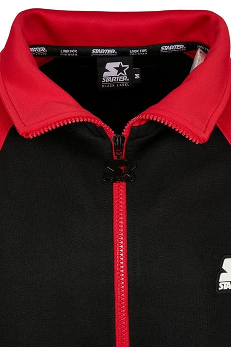 STARTER LASER TRACK JACKET BLACK/CITYRED/WHITE 8