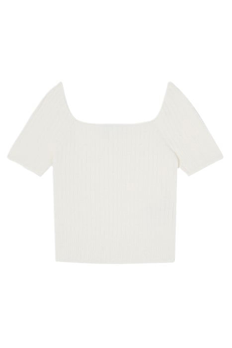 MARIA BEADED BLOUS IVORY 2