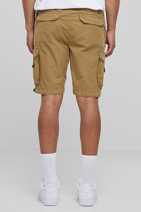 DOUBLE POCKET CARGO SHORTS DARKSAND 2