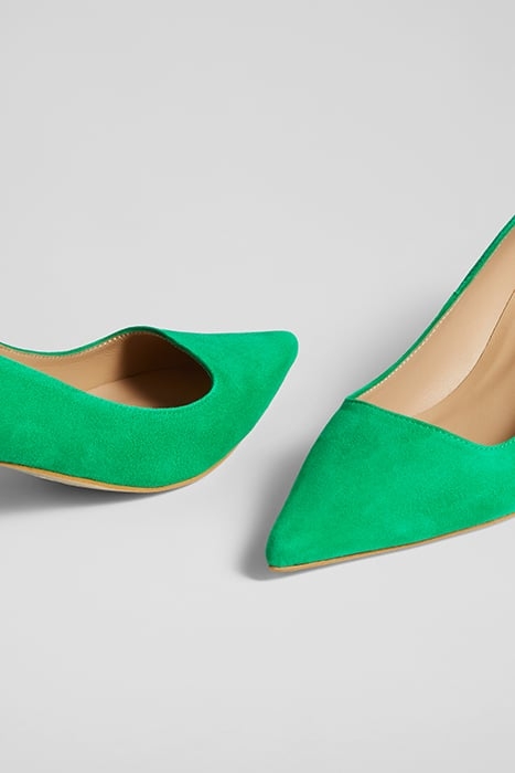 SLOANE POINTED PUMP EDEN GREEN 4