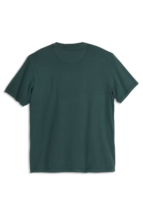 GARMENT DYED SS POCKET TEE CYPRESS GREEN 2