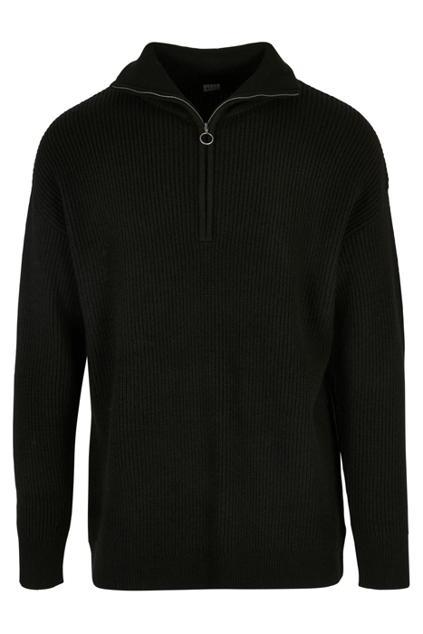 OVERSIZED KNITTED TROYER BLACK 4