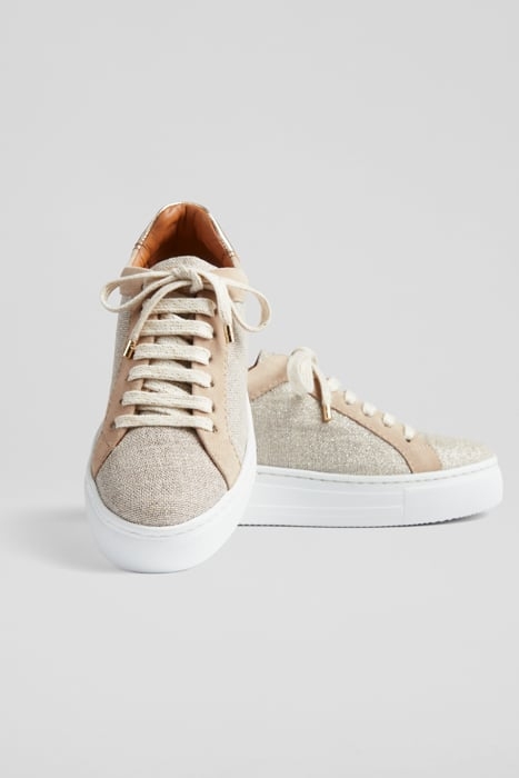 LKB LIFT SNEAKERS CREAM/GOLD 3