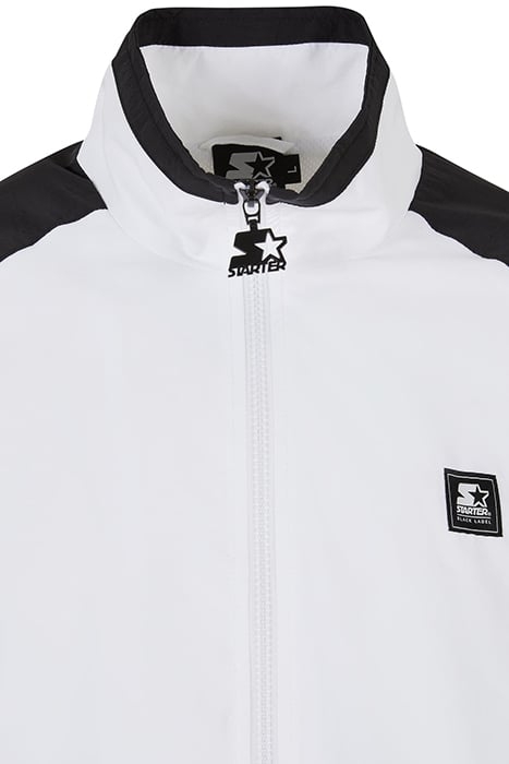 STARTER COLOR BLOCK RETRO JACKET WHITE/COBALTBLUE/BLACK 6