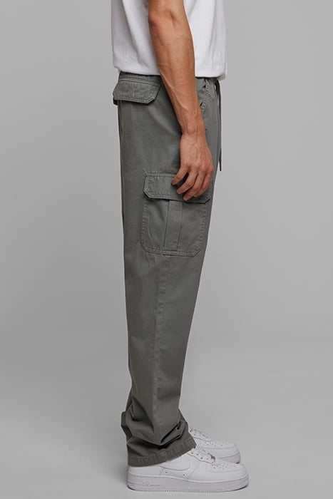 COTTON CARGO PANTS ASPHALT 7