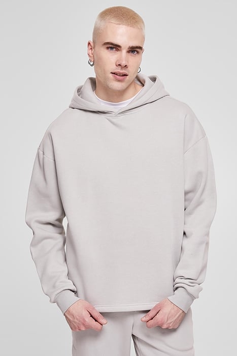 ORGANIC LOOSE HOODY LIGHTASPHALT 1