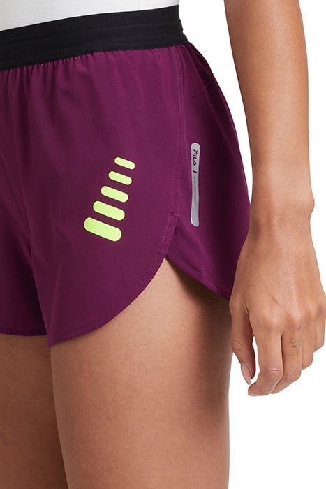RECALE RUNNING SHORTS PLUM CASPIA 6